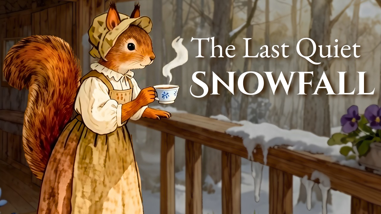 The Last Quiet Snowfall | ❄️ Cozy Forest Ambience for Slow Living