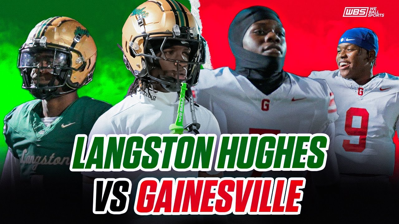 PLAYOFF DRAMA COMES TO THIS🚨 | Langston Hughes vs Gainesville Full Game Highlights (12/5/25)