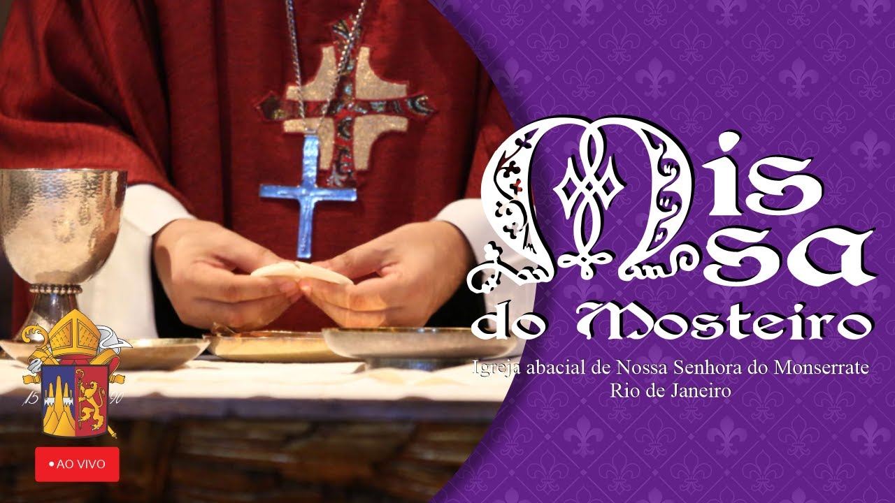 Missa ao vivo - Quarta-feira - 04/03/2026 - Deixe suas intenções!