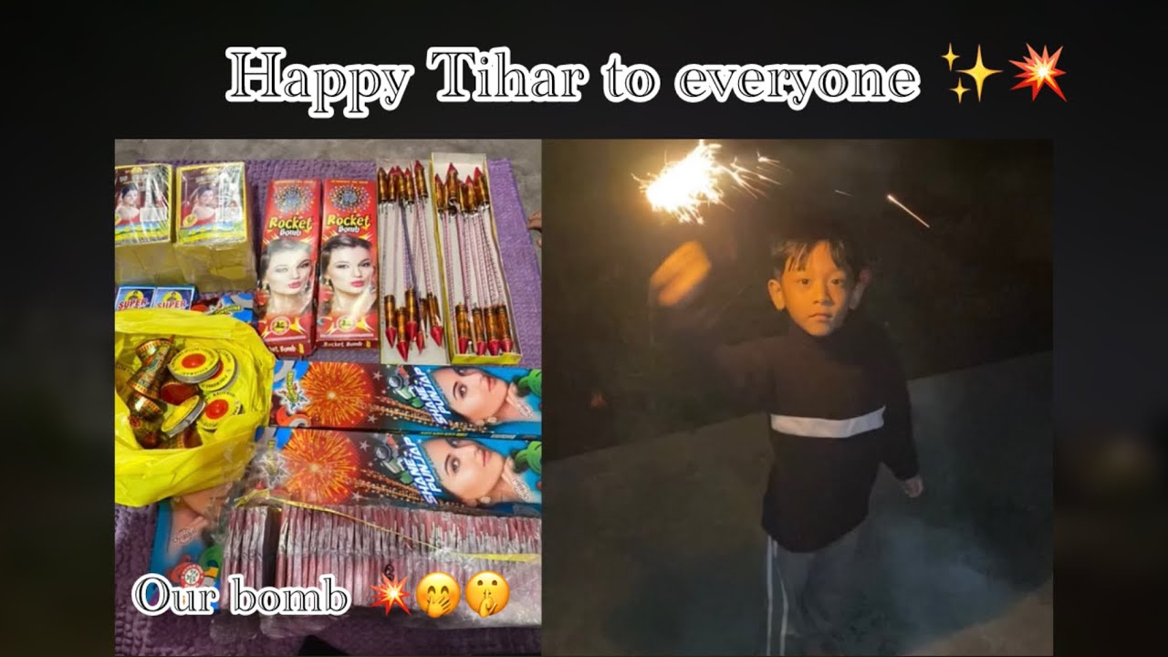 Happy Tihar to everyone🪔🎆 ||Enjoying with kids|| Vlog2