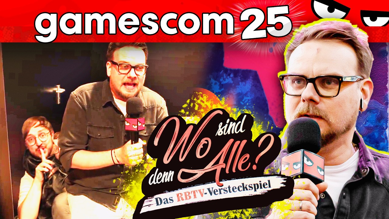 So VIEL SUCHEN war's noch nie! Verstecken auf der gamescom'25 | WO SIND DENN ALLE?