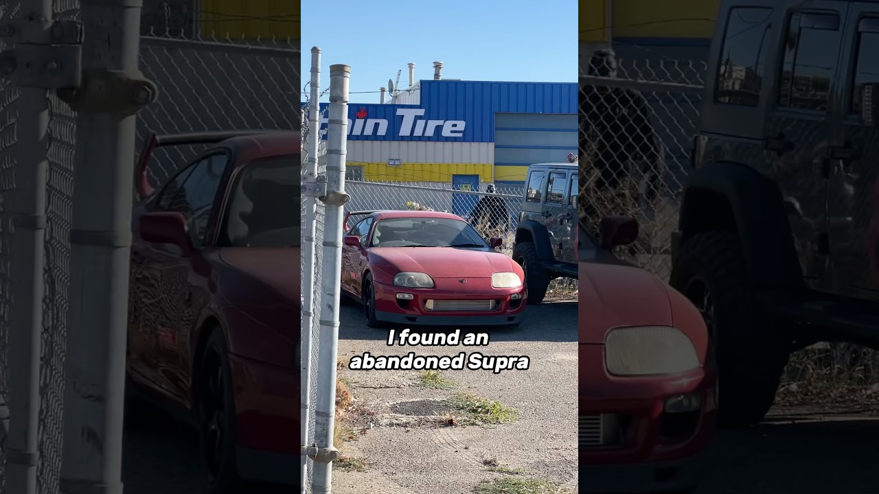 I Found An Abandoned Supra