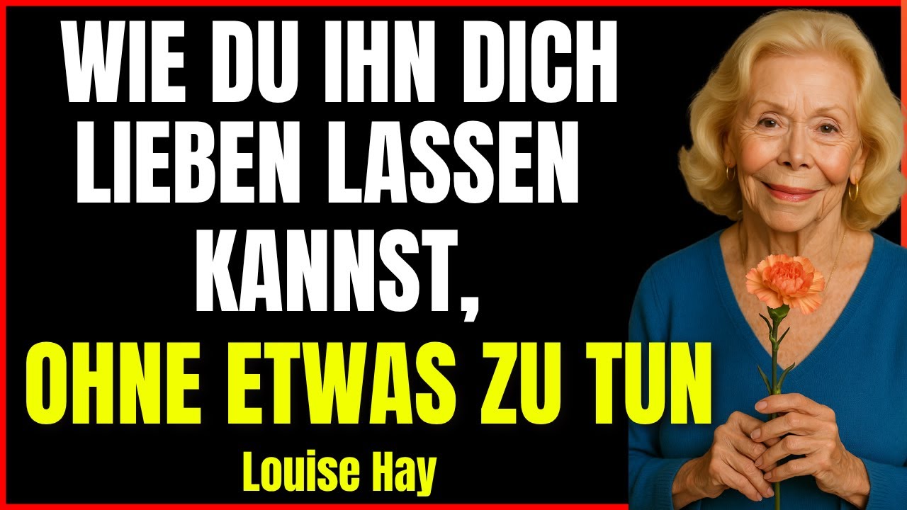 Wege, einen Mann zu erobern, ohne etwas zu tun | Louise Hay