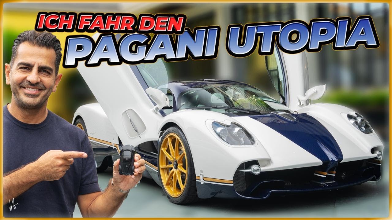 💥 ENDLICH! Der Pagani Utopia für ca. 3.200.000 €❗️Ich bin ihn mal eine Runde gefahren! #pagani