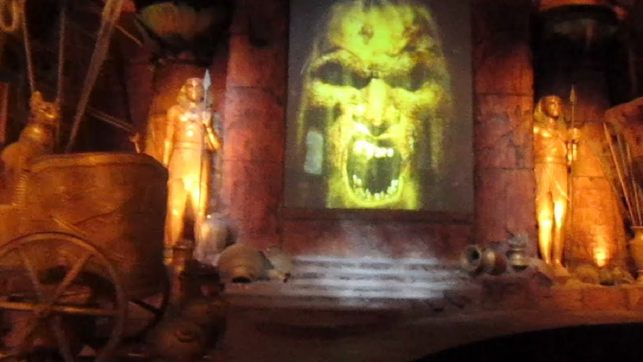 Revenge of the Mummy Front Seat on-ride HD POV Universal Studios Hollywood