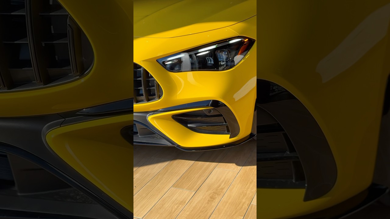 2026 Mercedes-Benz CLE AMG 53 Coupe - Sun Yellow