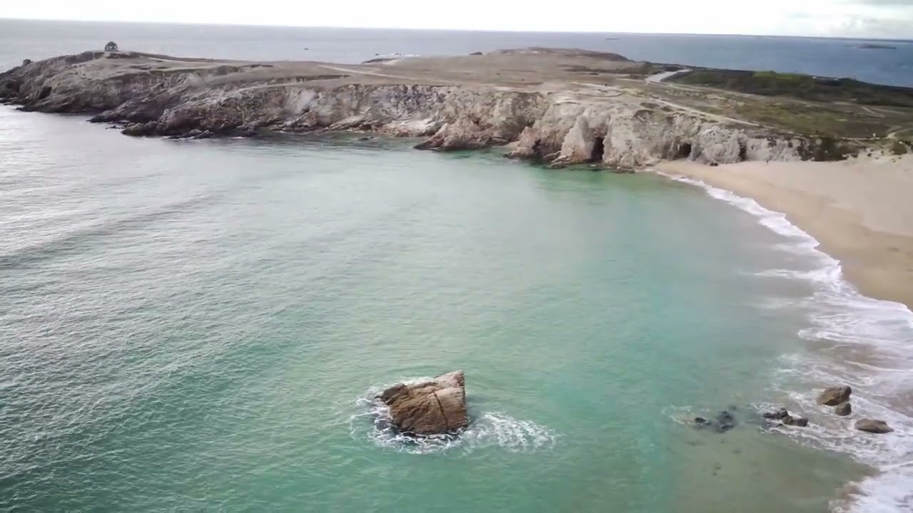 le long de la côte de Quiberon