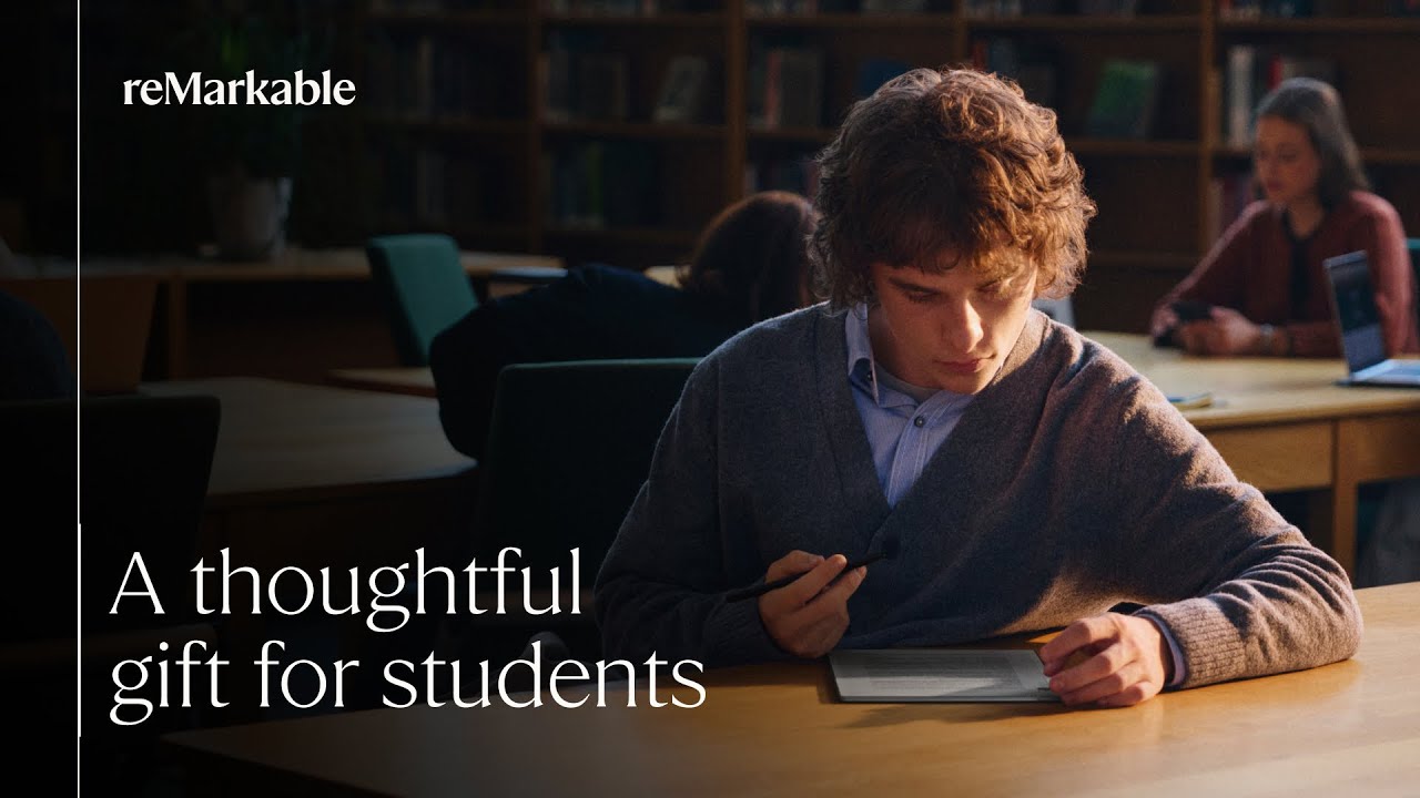 A thoughtful gift for students | reMarkable Paper Pro