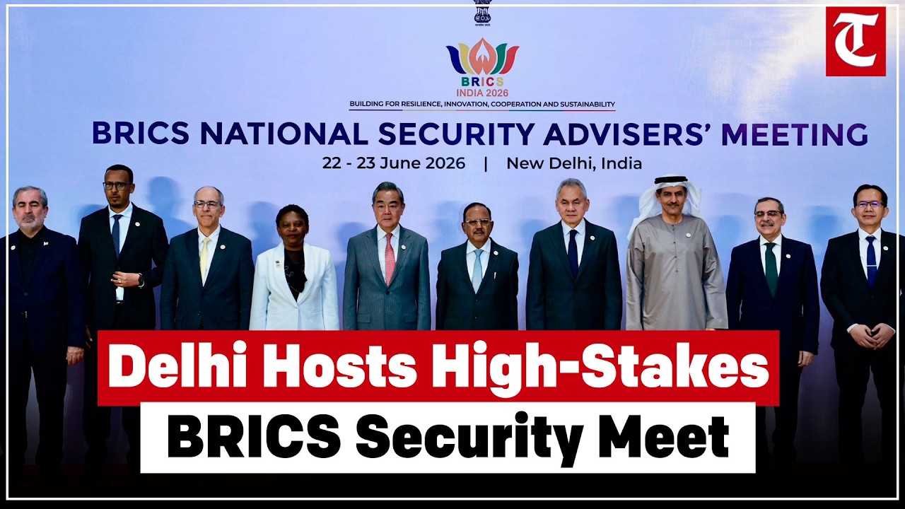 BRICS Security Meet Begins in Delhi: Top Global Security Officials Gather for Key Talks