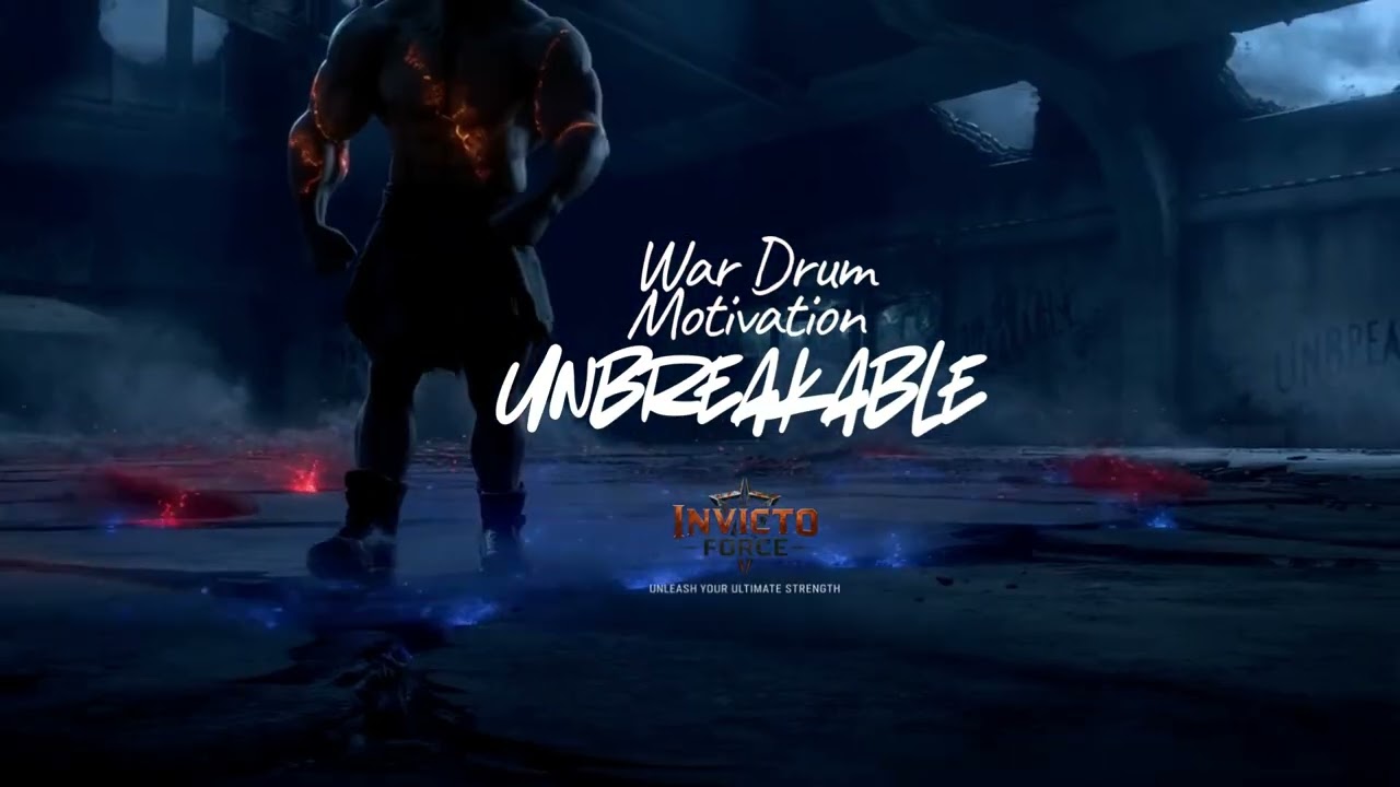 WAR DRUM MOTIVATION | UNBREAKABLE | Intense Workout Music for Training & Lifting