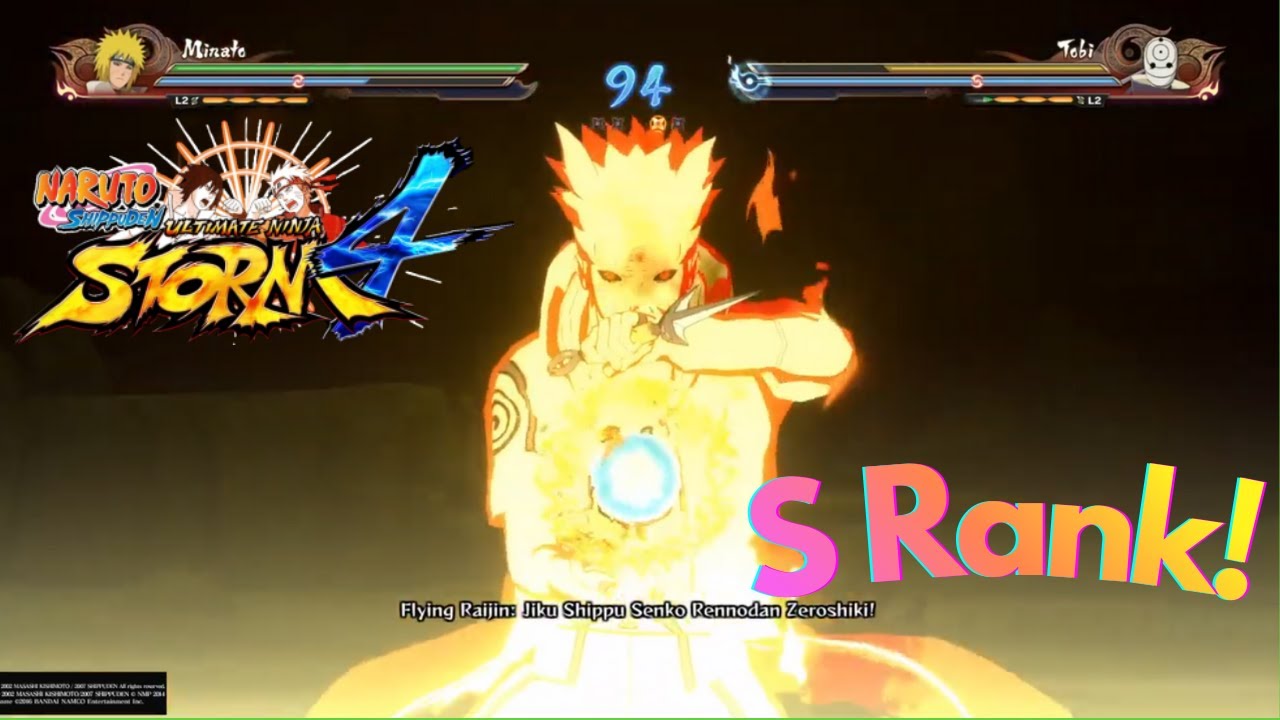 Fourth Hokage Minato Namikaze fights in Naruto Storm 4 2026