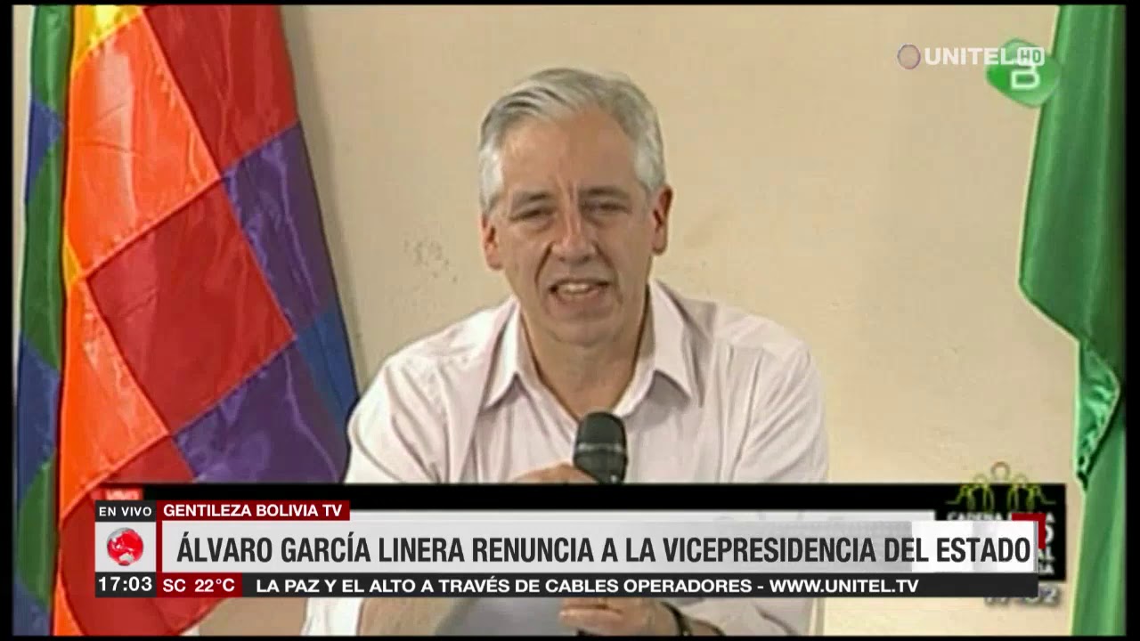 Renuncia el presidente y vicepresidente del Estado tras 19 días de movilizaciones