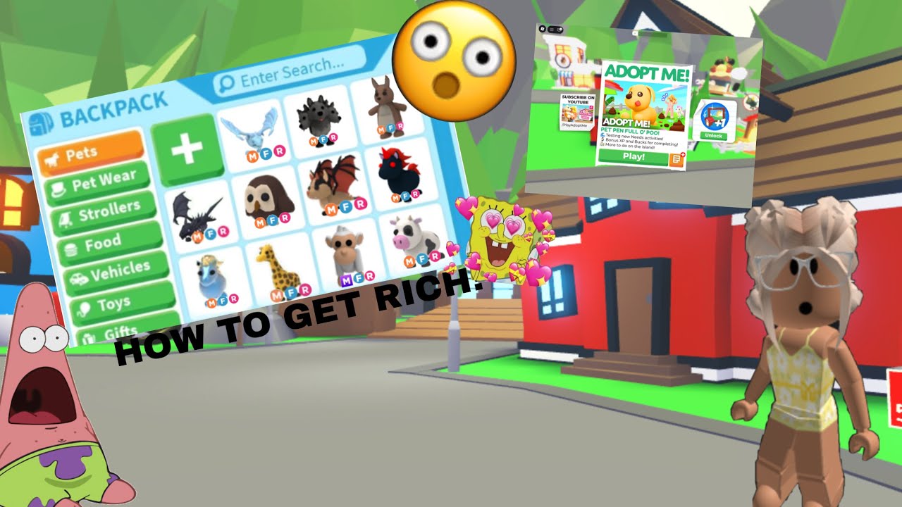 SO WIRST DU WIRKLICH REICH IN ADOPT ME || #roblox #adoptme 