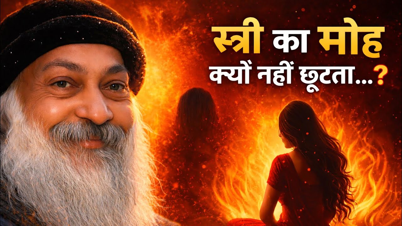 OSHO - स्त्री का मोह क्यों नहीं छूटता | OSHO HINDI SPIRITUAL SPEECH 