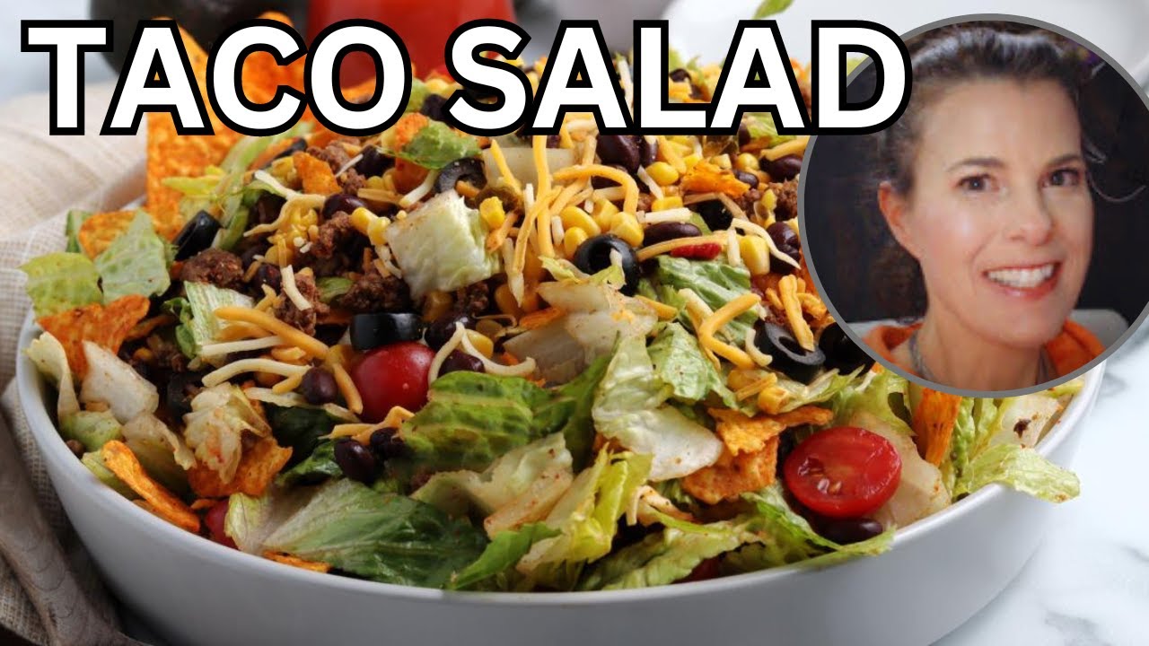 Easy Taco Salad Recipe:  Crispy, Fresh, and Delicious