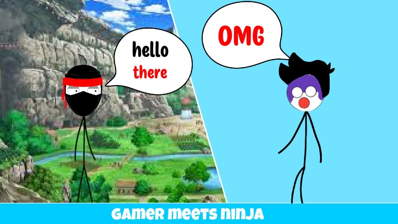 When a gamer meets a ninja|Jerawn-games