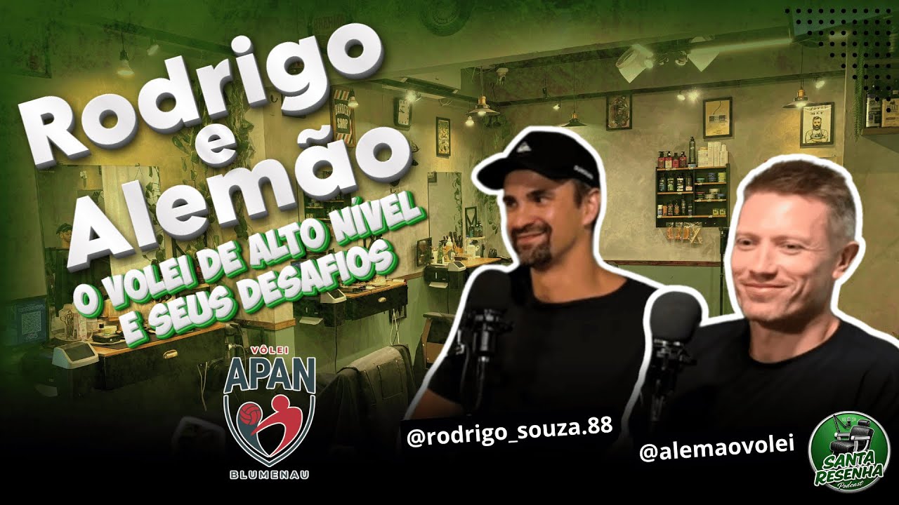 Por Trás das Quadras: A Verdade do Vôlei de Alto Nível com Rodrigo e Alemão.