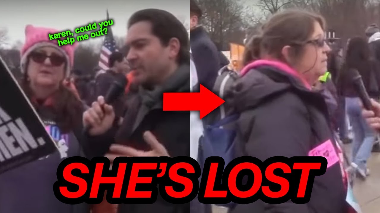 White Liberal Woman Says TRUST BLACK WOMEN