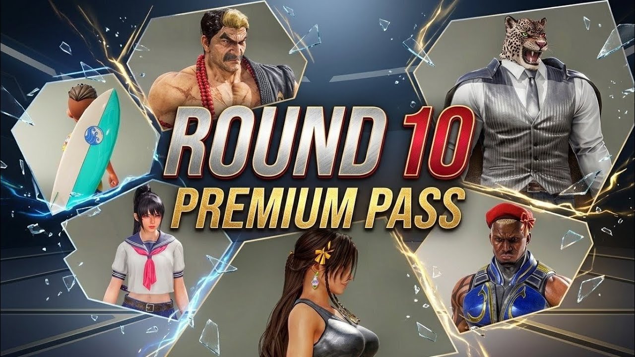 Tekken 8 - Round 10 Premium Pass: All 60 Tier Showcase (Battle Pass)