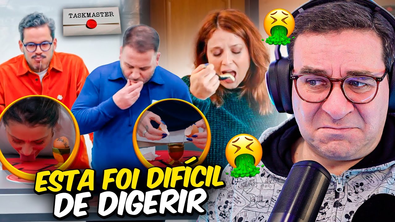 RIC REAGE | TASKMASTER PT 🇵🇹  | T3 | EP 5 | PT 3 | DIFÍCIL DE DIGERIR!