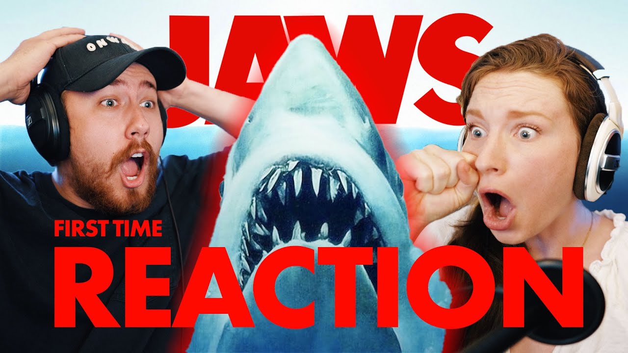 Married Couple REACTION to Jaws (1975) Breakdown + Review | Kailyn + Eric's First Time Watching!