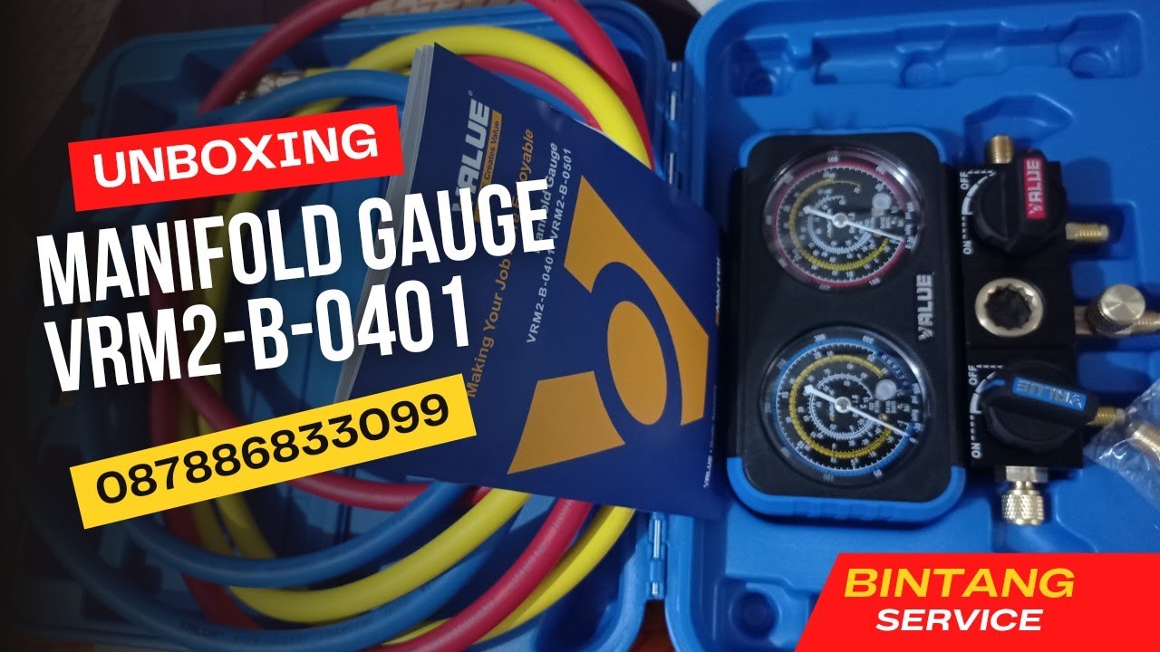 unboxing manifold gauge value@bintangservice1991#value #manifoldgauge