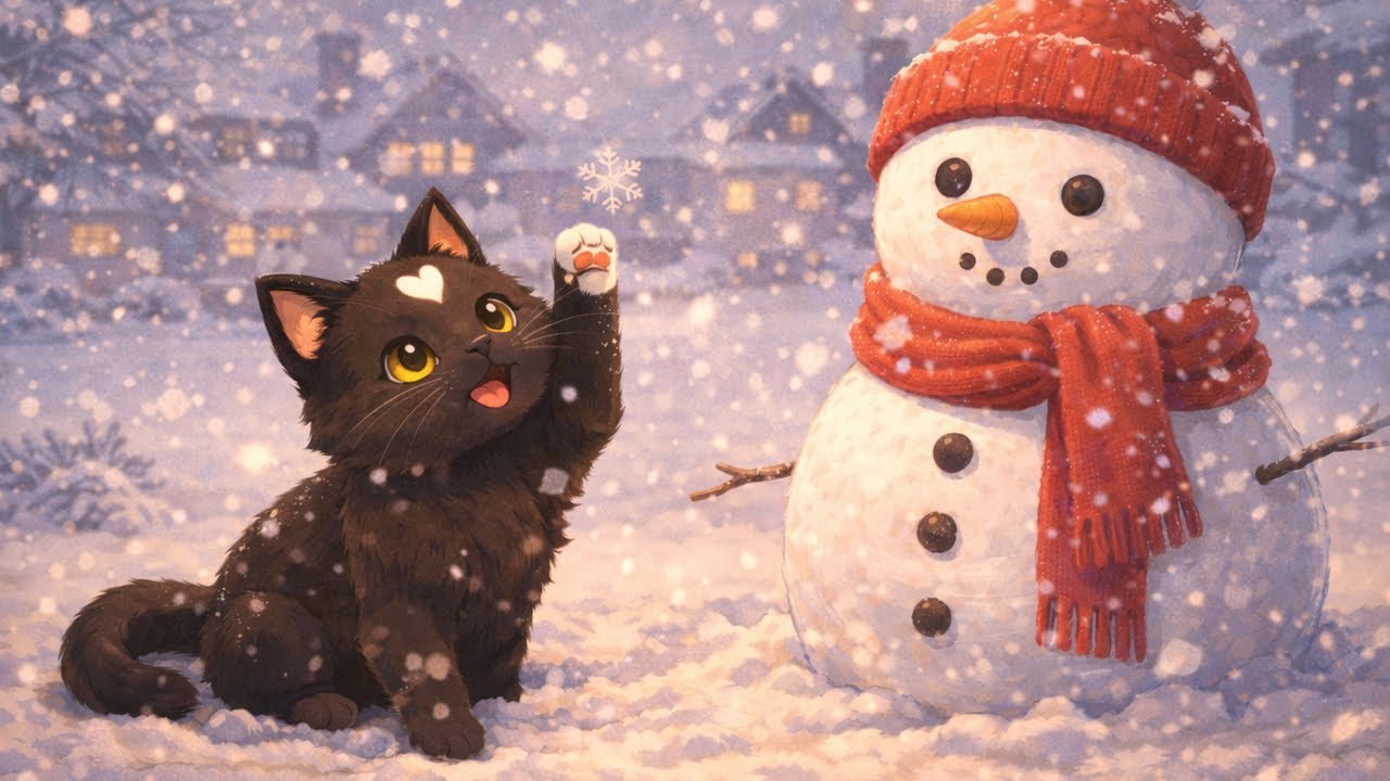 Cozy Winter Lofi ❄️ | Filo Discovers Snow & Christmas Magic