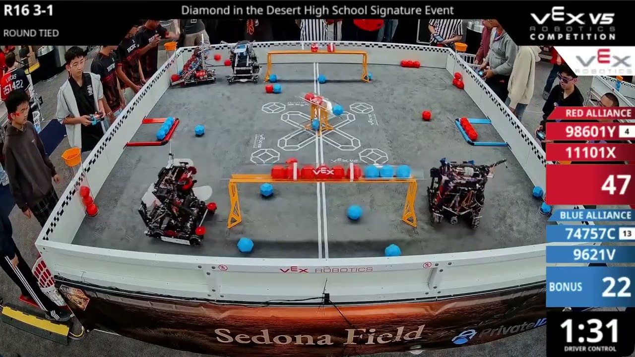 Diamond in the Desert - HS : Desert - R16 #3-1 - 98601Y & 11101X vs 74757C & 9621V - Auton + Driver