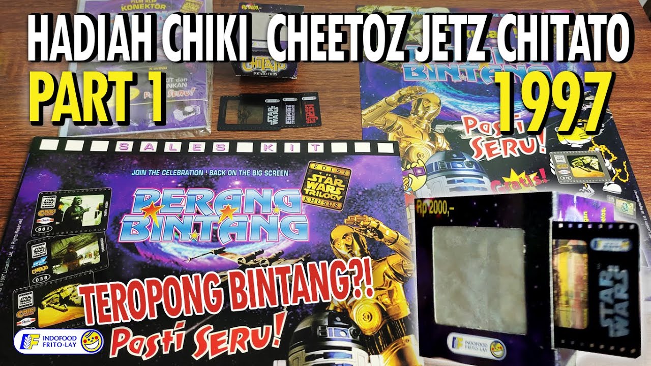 Nostalgia Hadiah Chiki Jadul Klip Film 