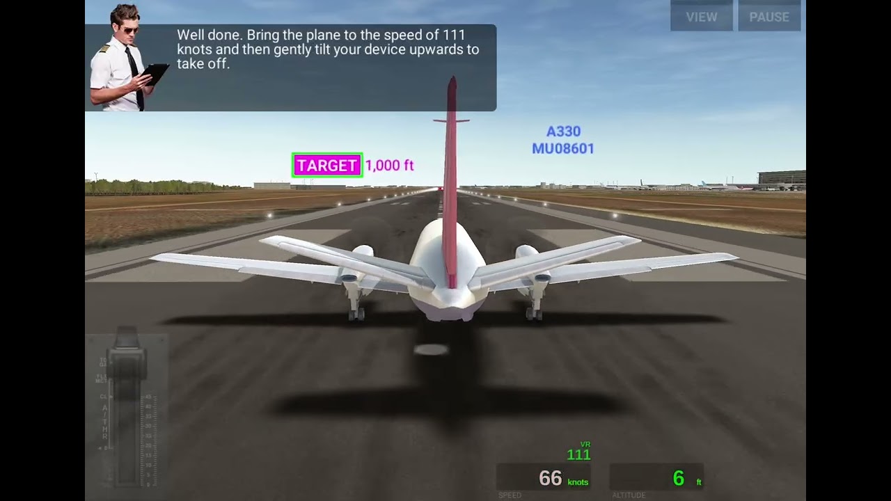 Airline Commander L1 Basic Takeoff 