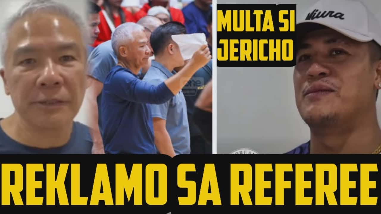 CHOT REYES PALUSOT ? NIREREKLAMO REFEREE | JERICHO CRUZ PINAGMUMULTA NAGPALIWANAG