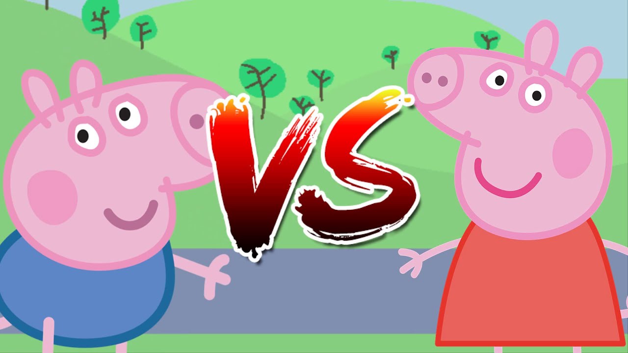 M.U.G.E.N. REQUEST | George Pig vs Peppa Pig