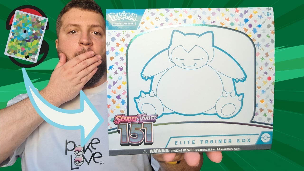 *NOWOŚĆ* ELITE TRAINER BOX 151!🔥*PREMIERA* Karty Pokemon