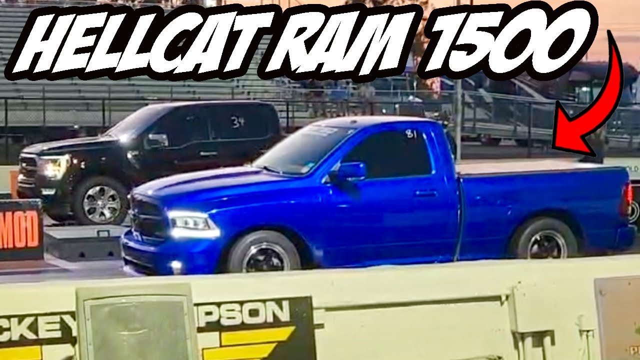 HELLCAT SWAPPED RAM 1500 TRUCK DRAG RACING