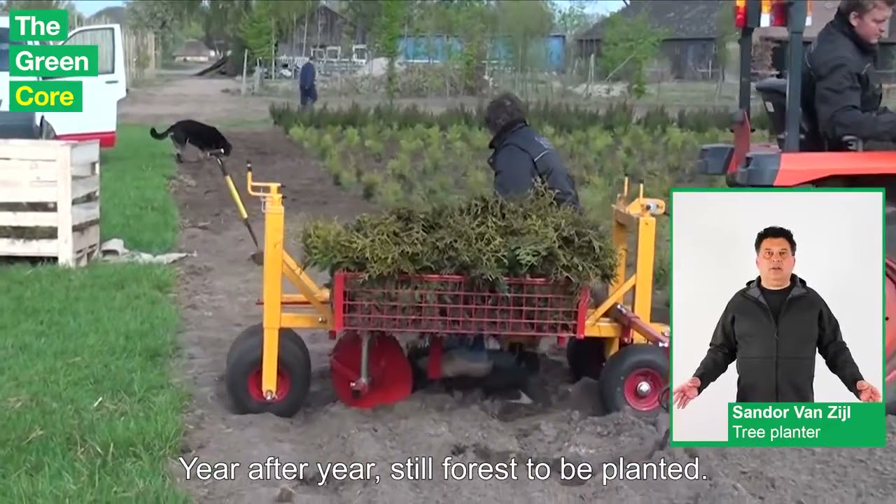 The Green Core   Planting machine   A Recypack Initiative