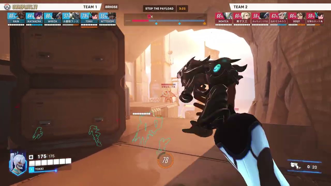 Look at that, is double dive time! by TOKKI — Overwatch 2 Replay 8RH05E