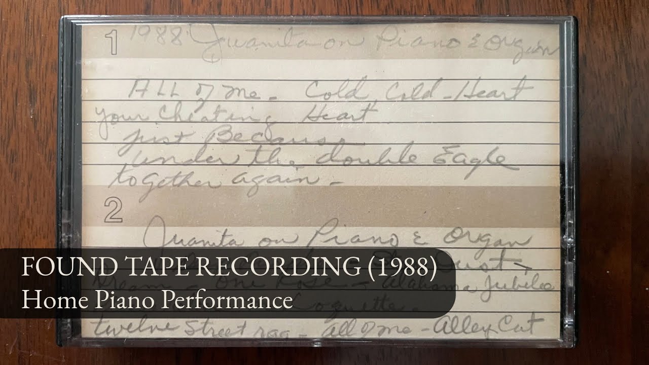 Please Release Me 1  Private Home Recording   Juanita Crouch 1988