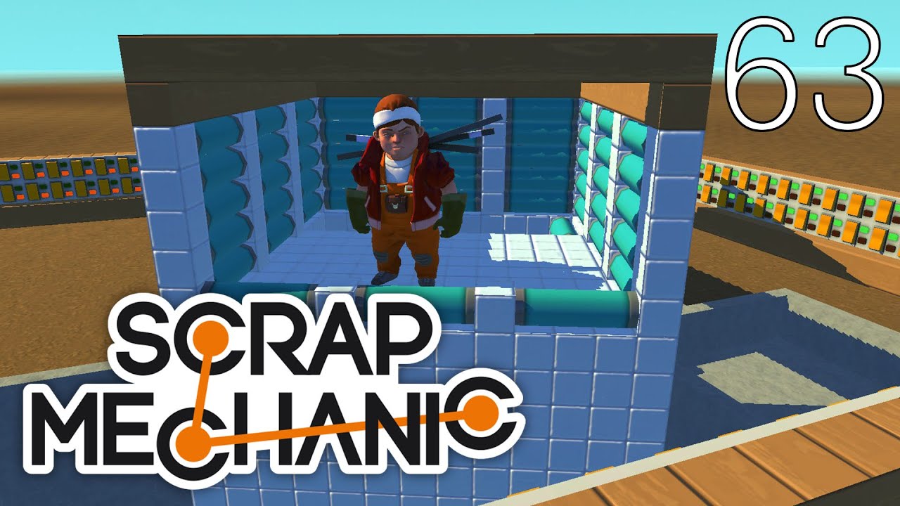 Scrap Mechanic [#63] Escape Map by Leo (Viewer Map)