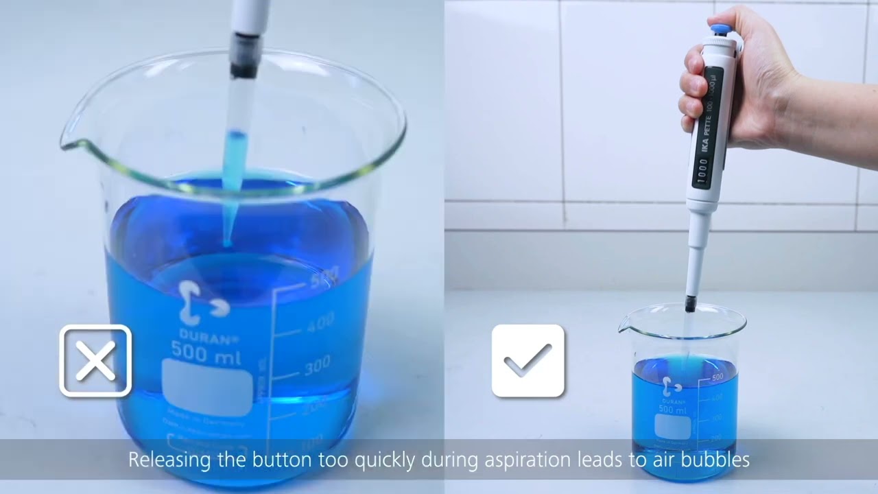 IKA Pipettes | Do's and Don'ts