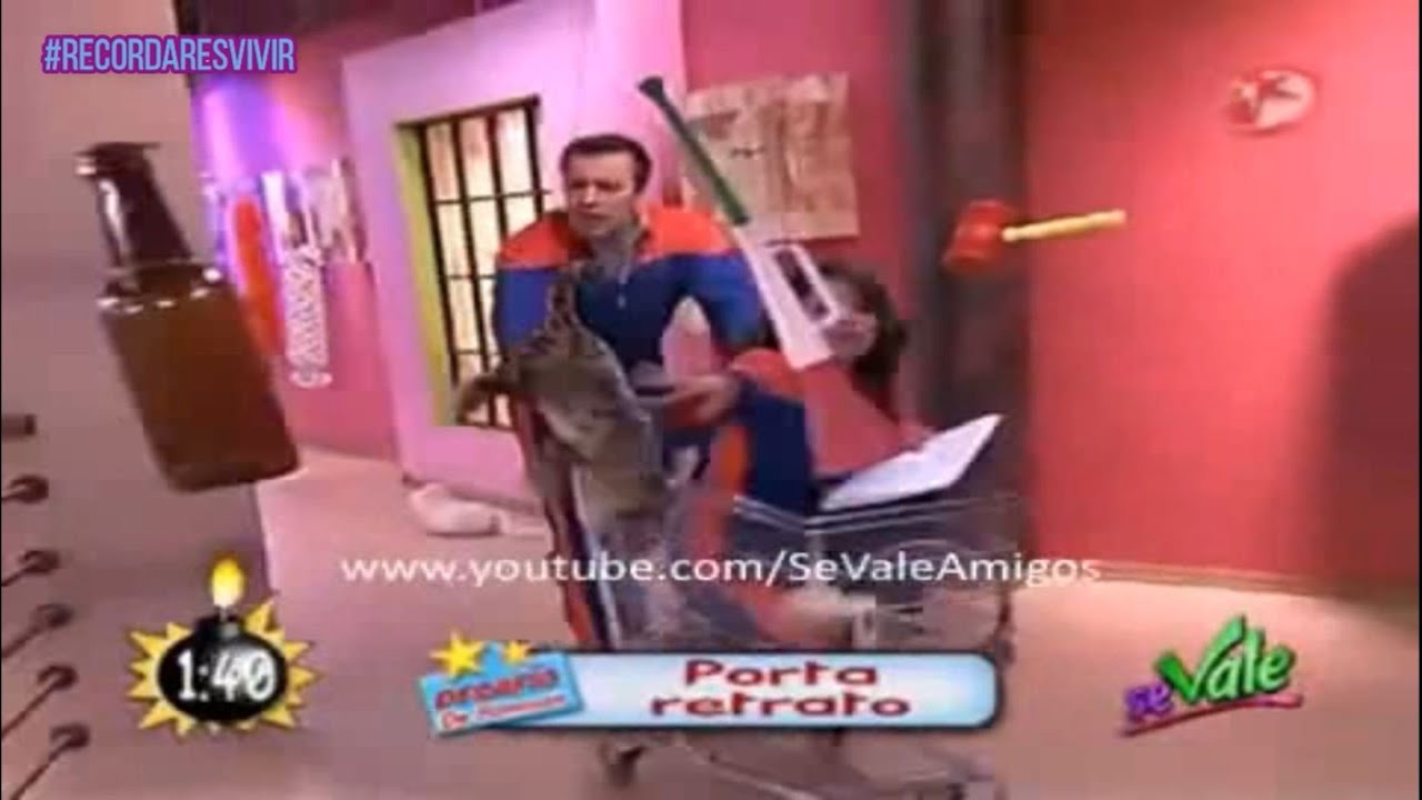 Se Vale - Desafío Los Carritos Del Súper Marzo 9 2011 #SeValeRetro