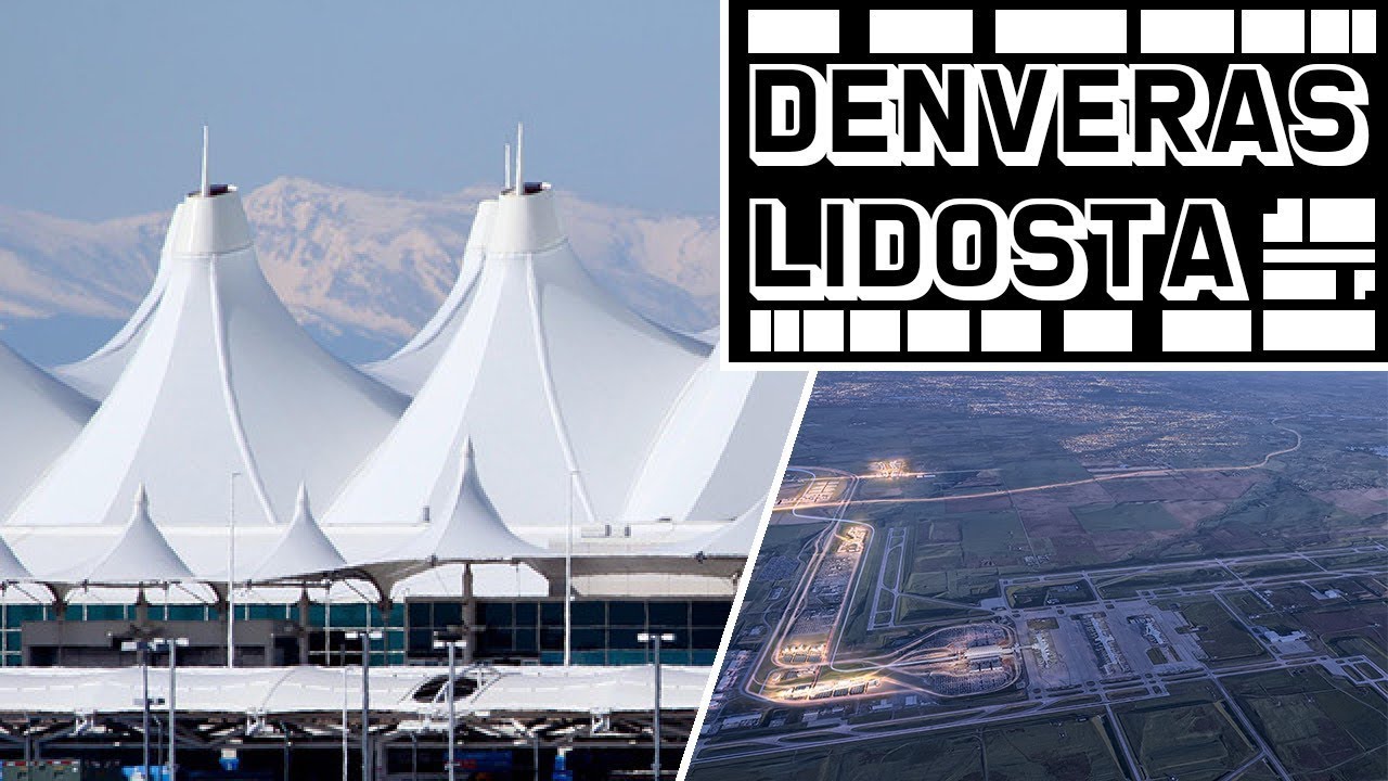 Visdīvainākā un noslēpumainākā lidosta pasaulē! | Denveras Starptautiskā lidosta