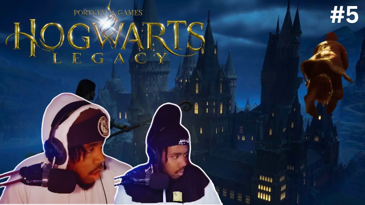 Learning to fly on Broom! (Hogwarts legacy)
