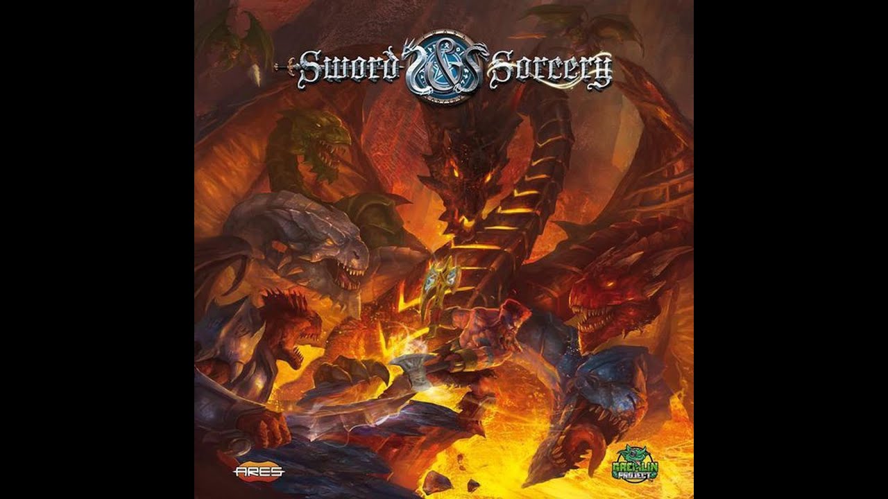 Sword & Sorcery - Vastaryous Lair (Kickstarter Edition) | Unboxing | LeMonde@Start Boardgames