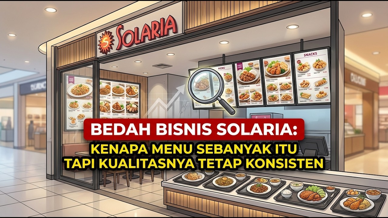 Bongkar Habis Sistem Bisnis Resto Penguasa Mall Solaria.