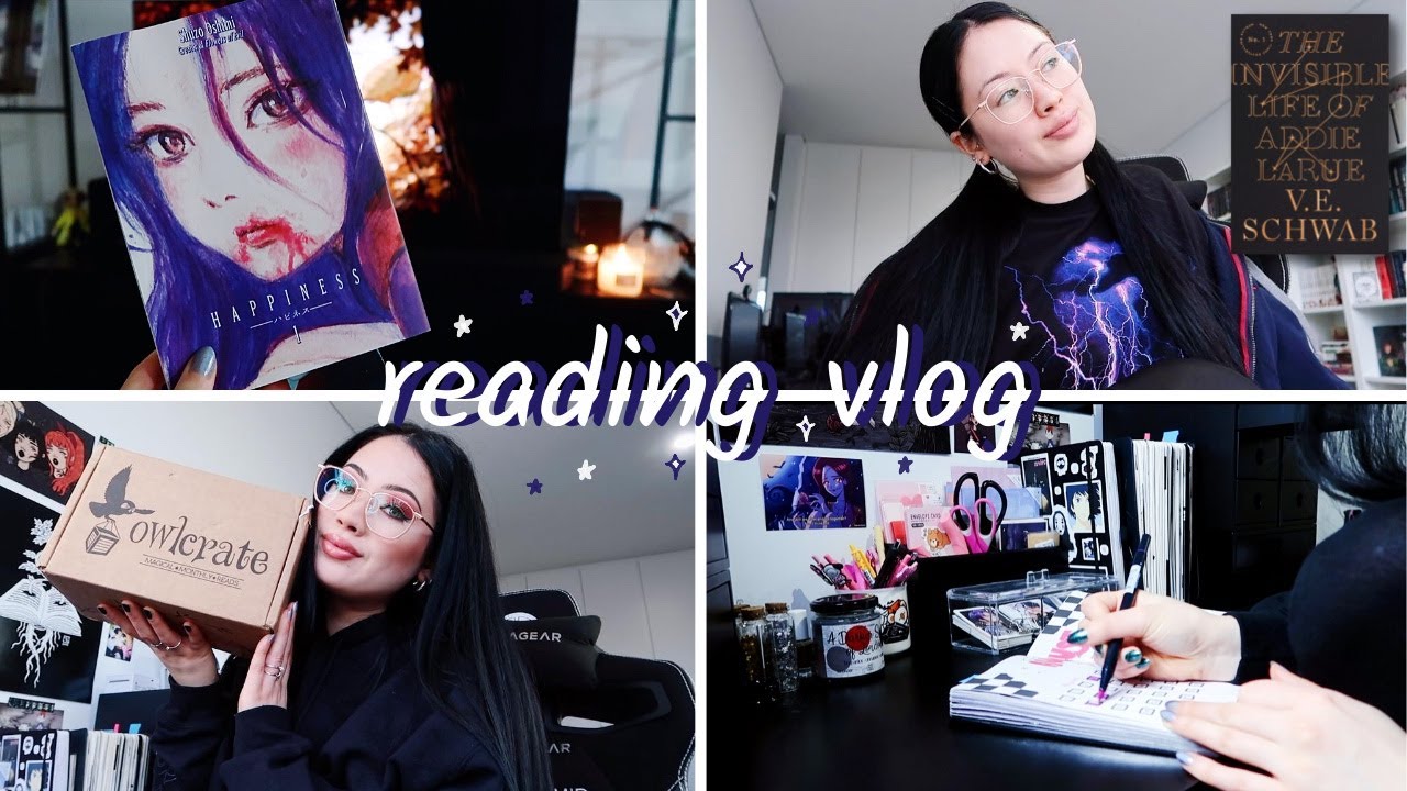 getting back into reading ☾ READING VLOG
