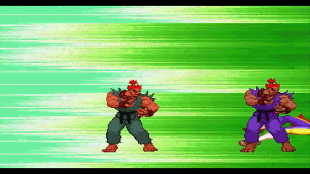 Street Fighter Zero 3 ~ Драматический режим Shin Gouki 【TAS 】