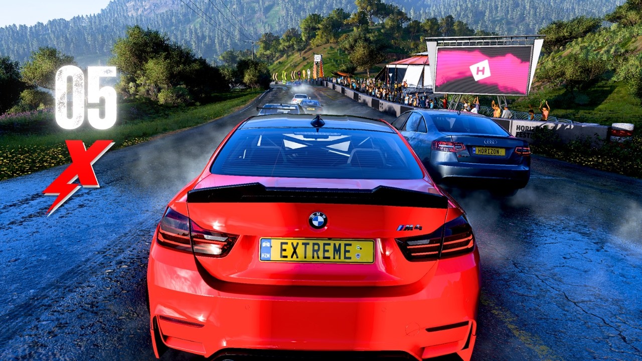 Building & Racing the 2014 BMW M4 Widebody | Forza Horizon 5 (Part 5)