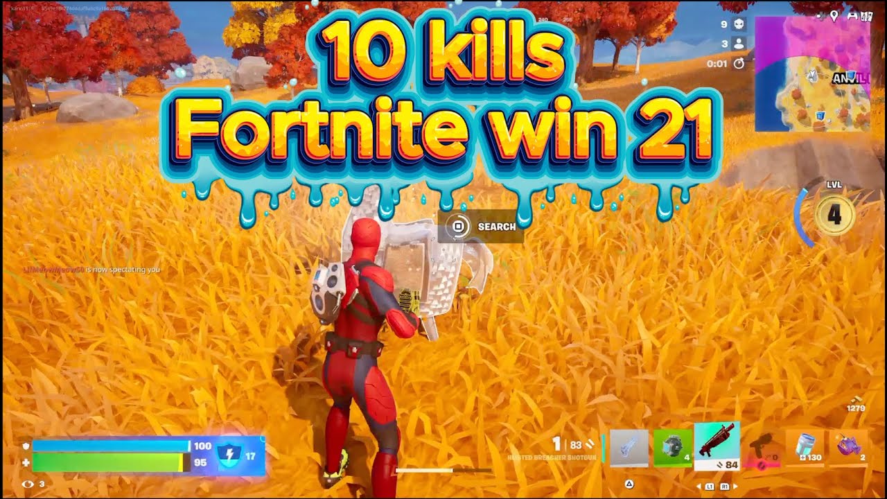 10 kills Fortnite Blitz Royale win 21