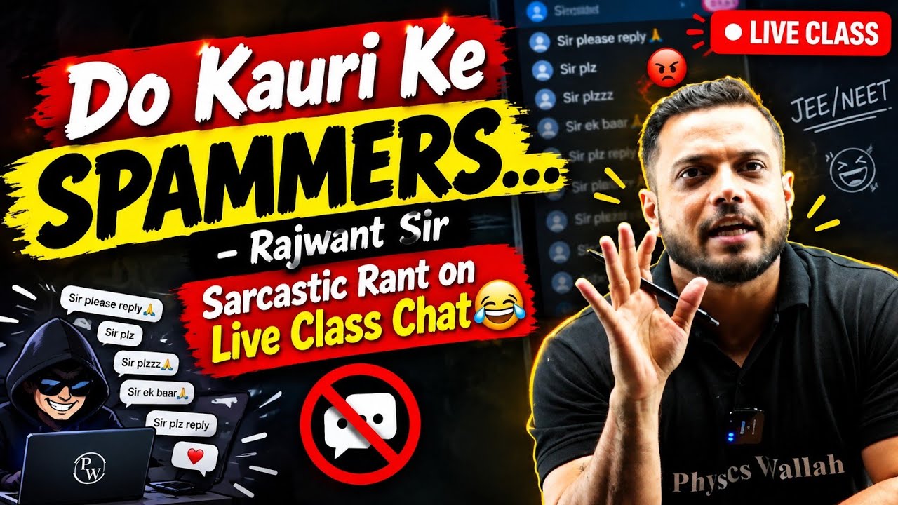 New Update! | Rajwant Sir OP | Rajwant Sir Comedy | Physicswallah