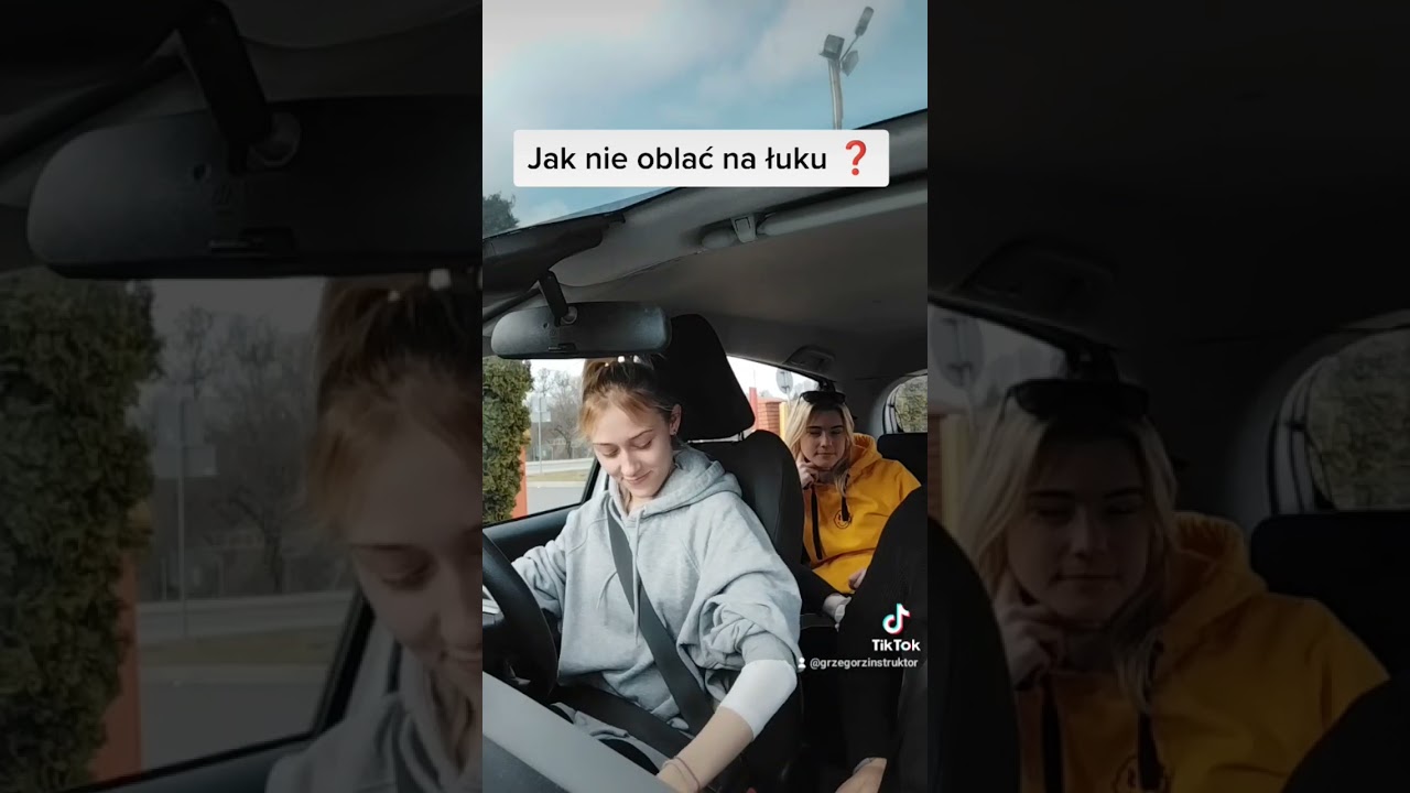 ✅Egzamin na prawo jazdy i łuk. Jak nie oblać ❓ Jaka jest kolejność czynności ❓ #naukajazdy